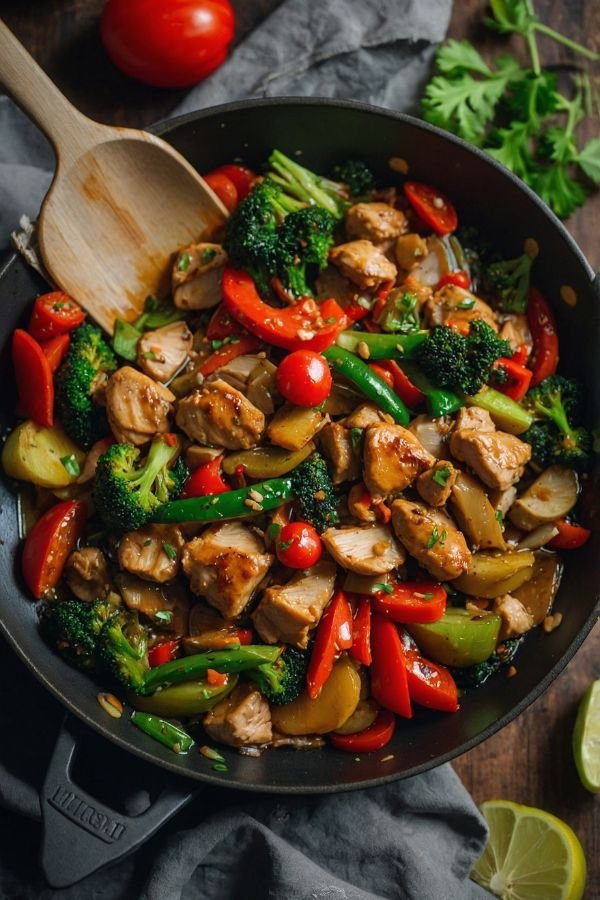 Chicken and Vegetable Stir-Fry