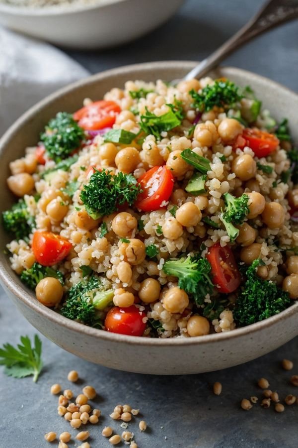 Quinoa and Chickpea Salad