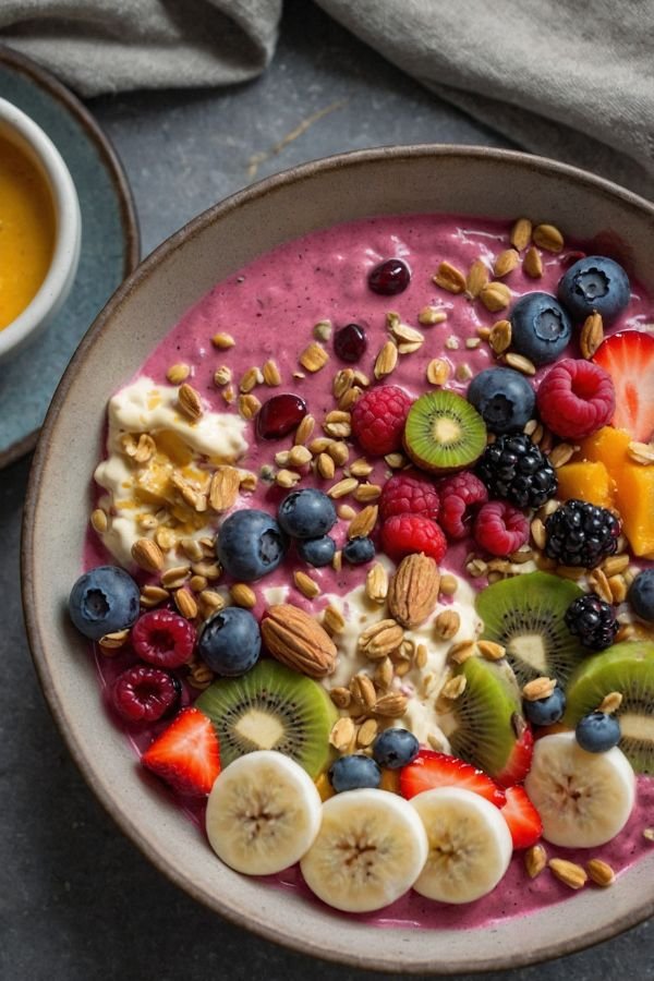 How to make Mixed Fruit Smoothie Bowl Recipe