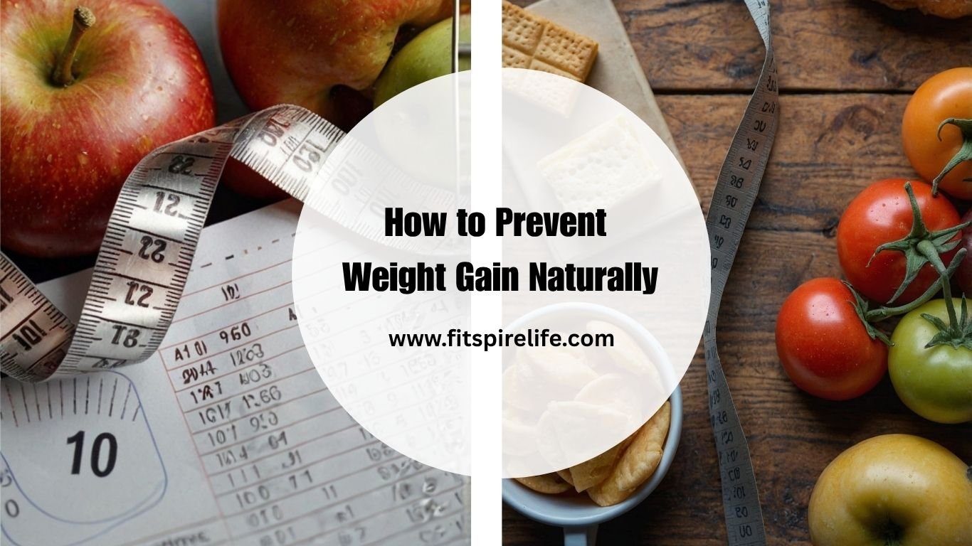 How to Prevent Weight Gain Naturally