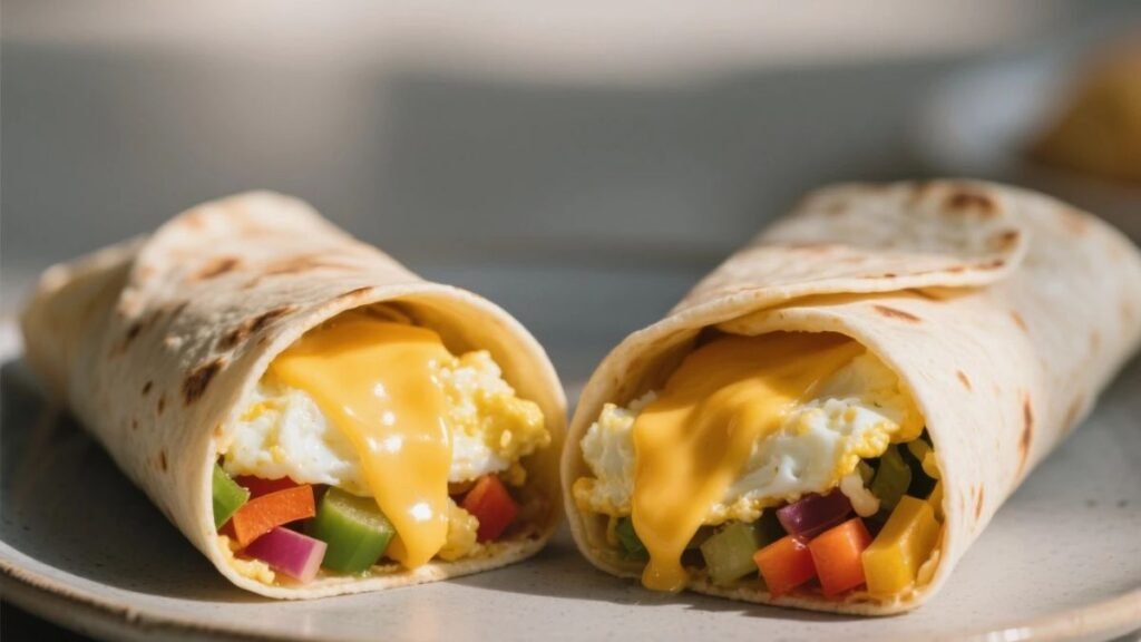 How to make Mini Breakfast Burritos