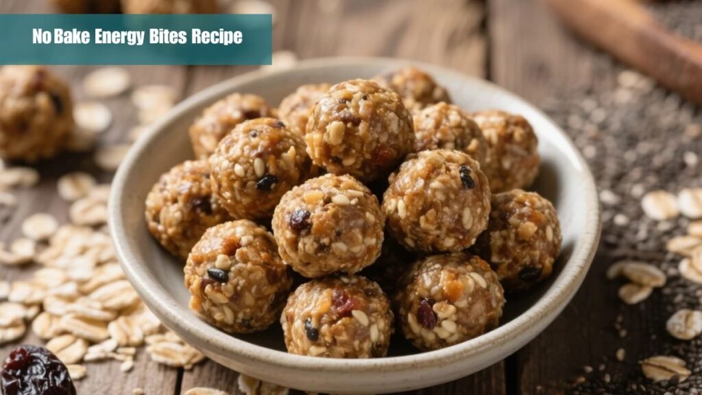 No Bake Energy Bites Recipe