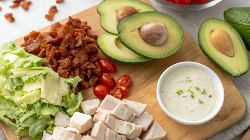 Ingredients for Avocado Ranch Chicken Salad Recipe Ingredients for Avocado Ranch Chicken Salad Recipe