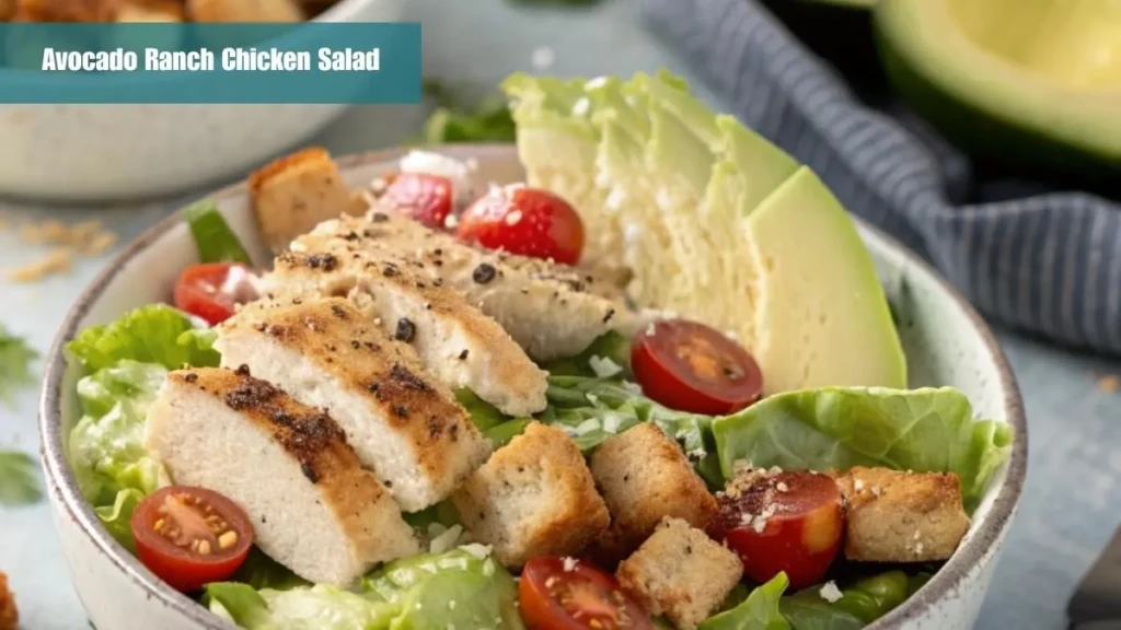 Avocado Ranch Chicken Salad Recipe Avocado Ranch Chicken Salad Recipe