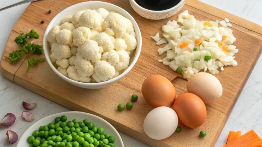 How to make Cauliflower Fried Rice How to make Cauliflower Fried Rice