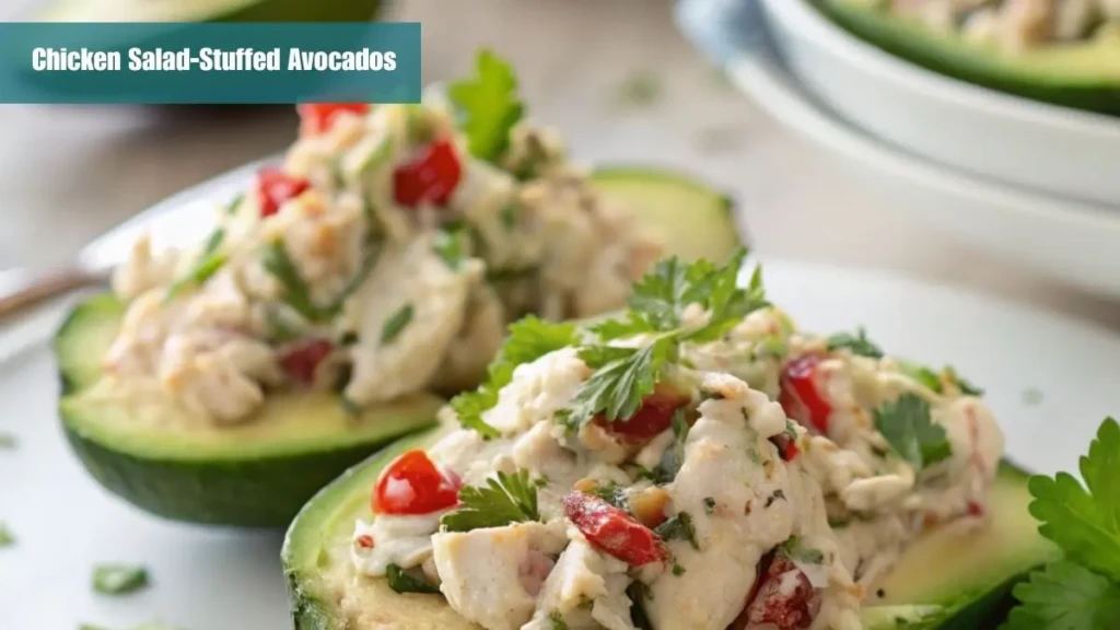 Chicken Salad-Stuffed Avocados Chicken Salad-Stuffed Avocados