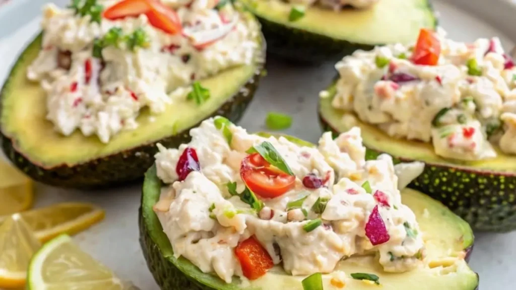 Chicken Salad-Stuffed Avocados Recipe