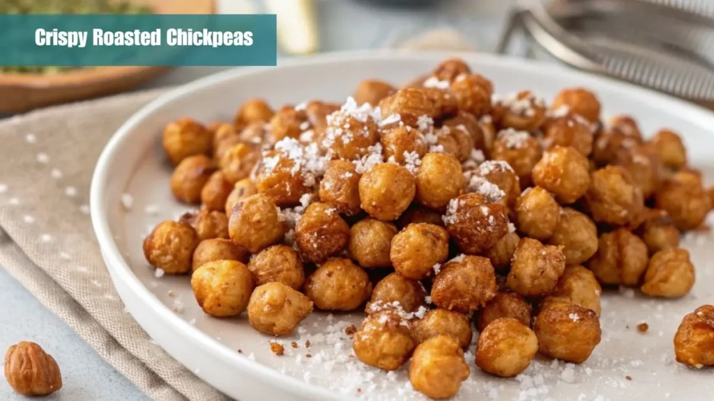 Crispy Roasted Chickpeas Recipe