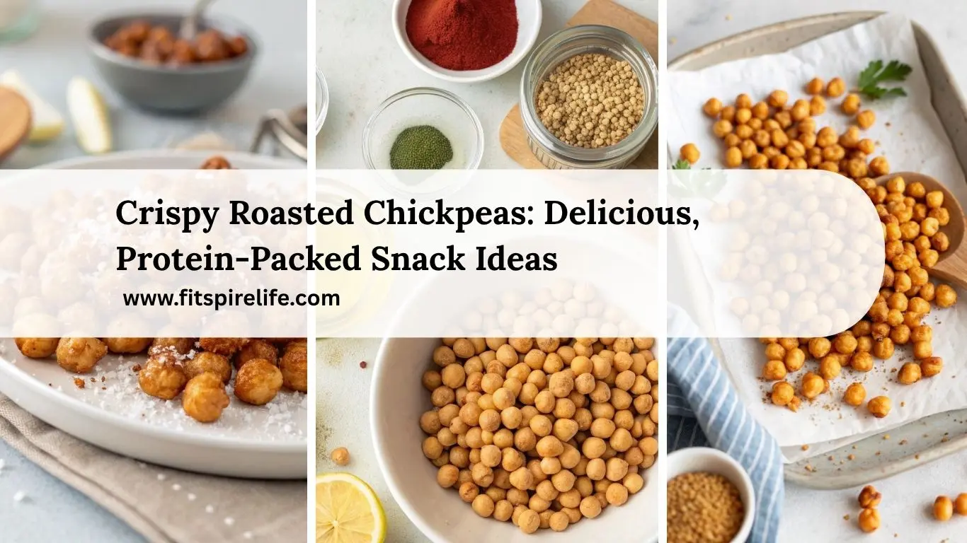 Crispy Roasted Chickpeas Delicious, Protein-Packed Snack Ideas
