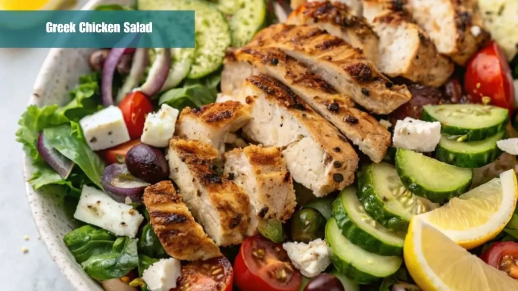Greek Chicken Salad Greek Chicken Salad