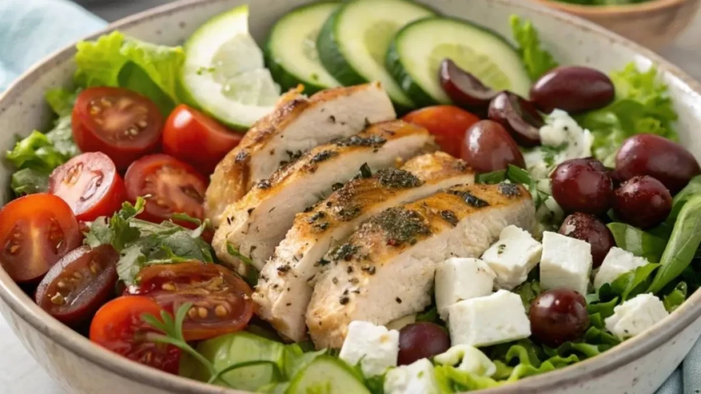 Greek Chicken Salad Recipe Greek Chicken Salad Recipe