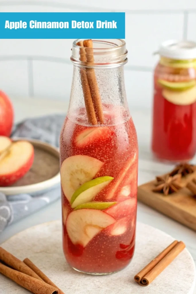 Apple Cinnamon Detox Drink Apple Cinnamon Detox Drink