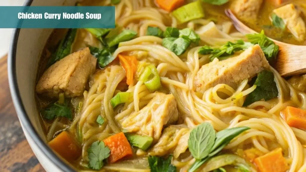 Chicken Curry Noodle Soup