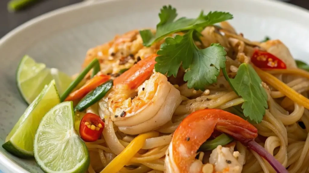 Healthy Shrimp Pad Thai recipe