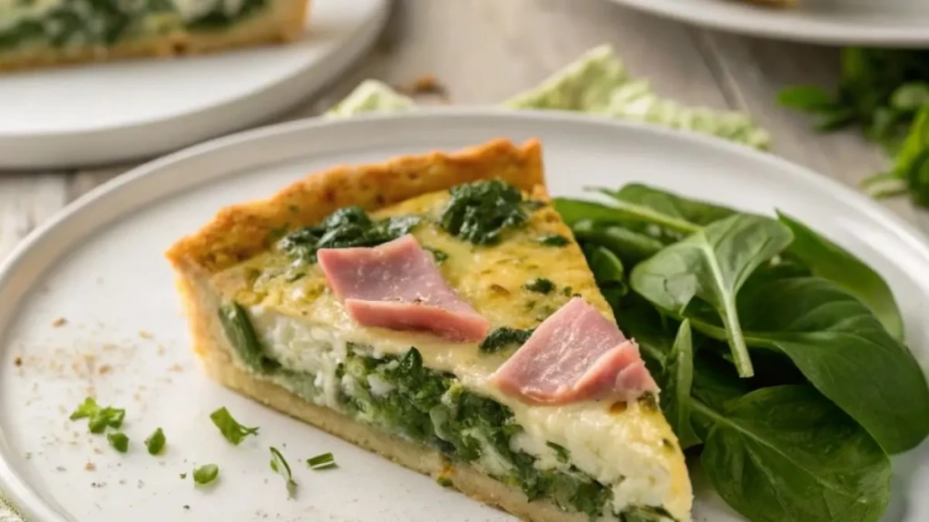 How to make Ham and Spinach Quiche Recipe