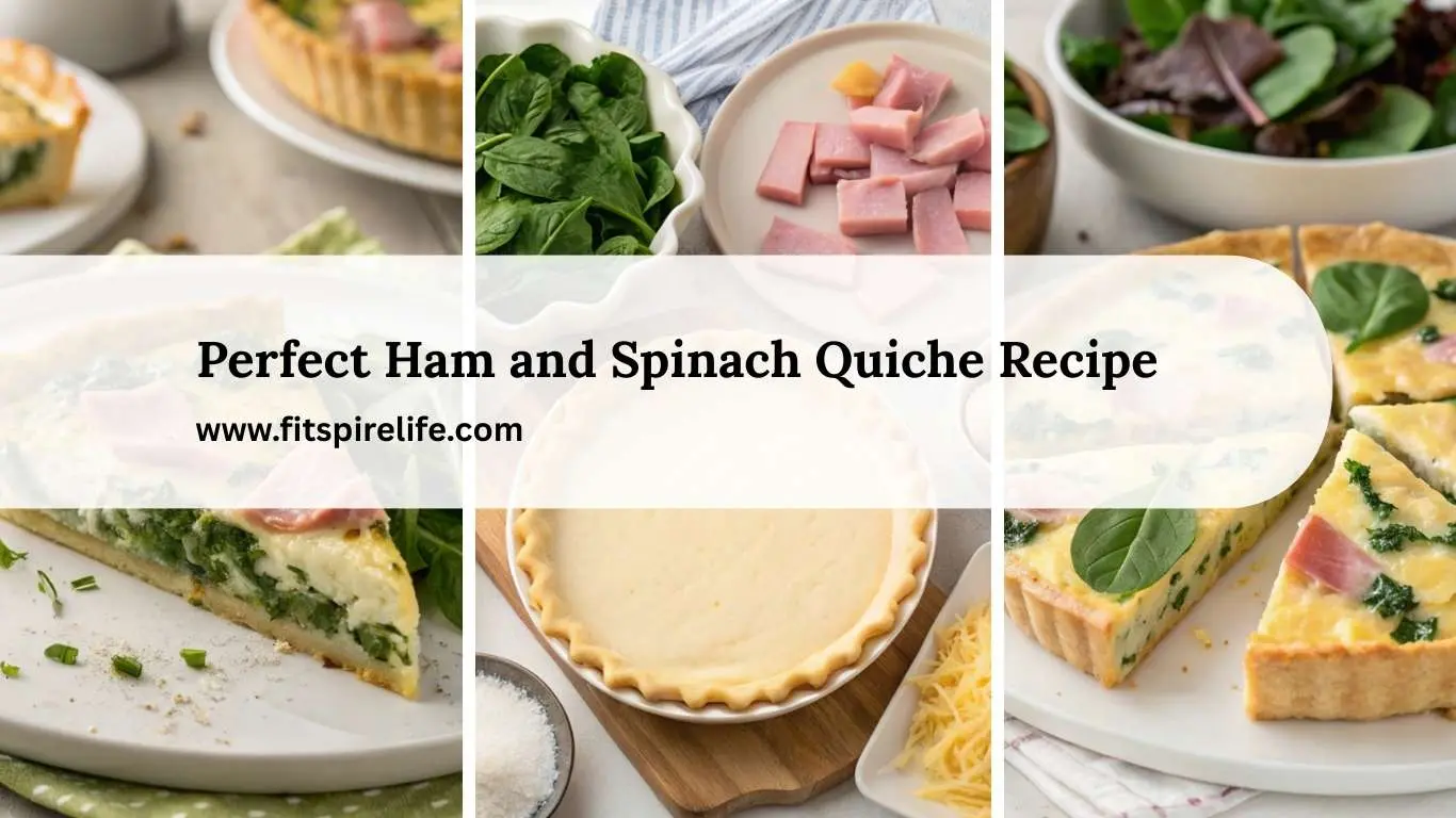Perfect Ham and Spinach Quiche Recipe (2)