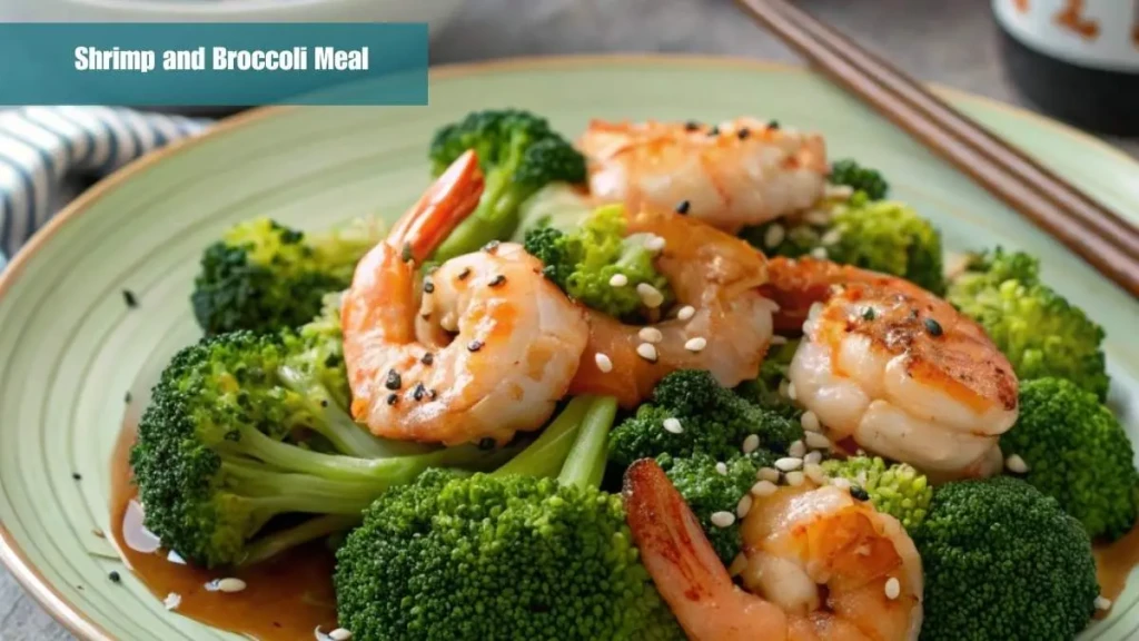 Shrimp and Broccoli Meal