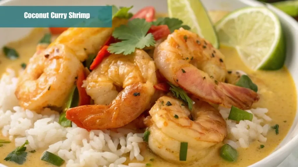 Coconut Curry Shrimp Coconut Curry Shrimp