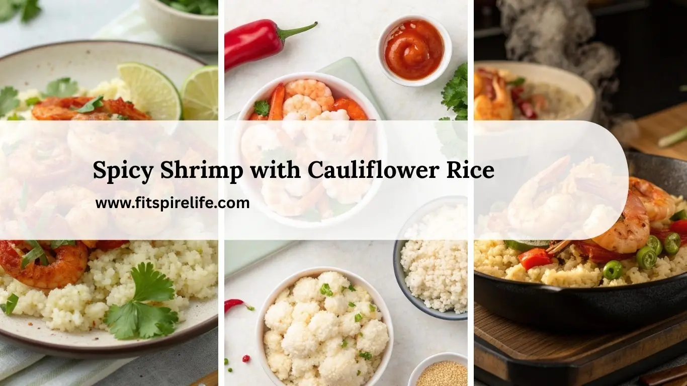 Spicy Shrimp with Cauliflower Rice – Fits For Life