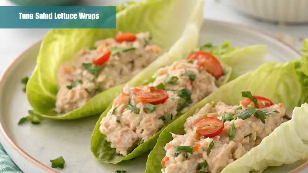 Tuna Salad Lettuce Wraps Tuna Salad Lettuce Wraps