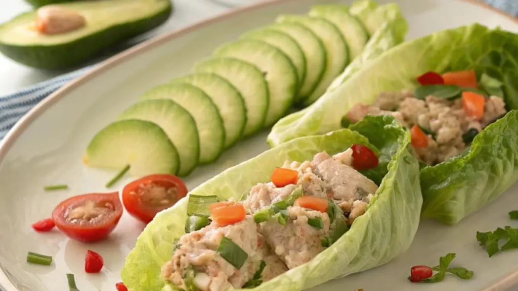 Copycat Tuna Salad Lettuce Wraps Copycat Tuna Salad Lettuce Wraps