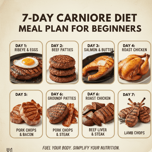 7-Day Carnivore Diet Meal Plan for Beginners