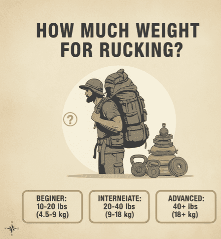 How Much Weight For Rucking