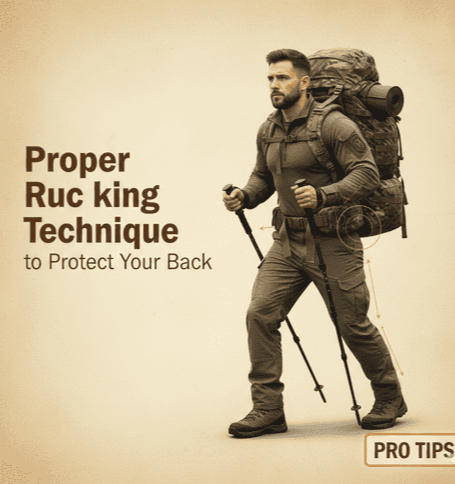 Proper Rucking Technique to Protect Your Back