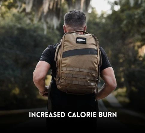 is rucking good for weight loss increased calorie burn during weighted backpack walking workout