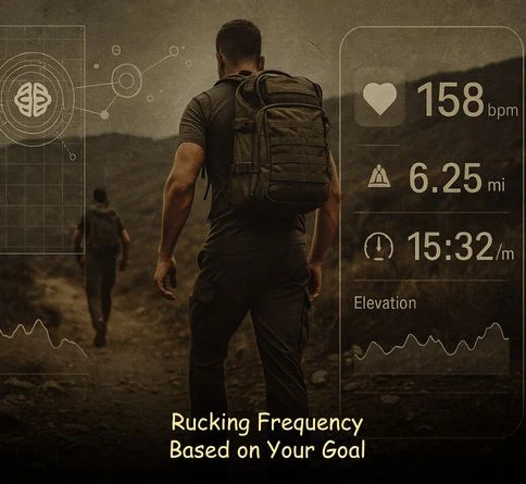 how often should you ruck based on your goal weight loss endurance and military training frequency