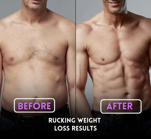 rucking weight loss results? before and after transformation from consistent ruck training