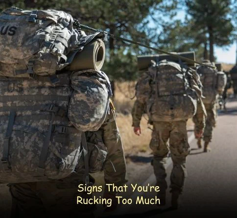how often should you ruck signs you are rucking too much including injury fatigue and performance drop