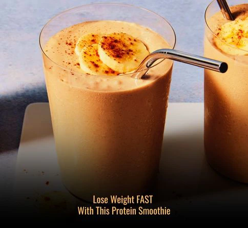 Banana protein smoothie for weight loss high protein low calorie smoothie recipe
