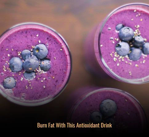 Blueberry smoothie weight loss antioxidant high fiber smoothie recipe
