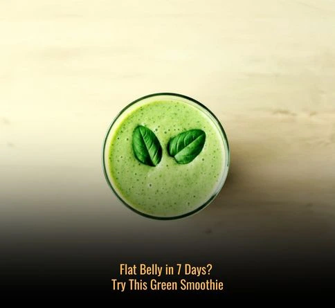 Green detox smoothie recipe for weight loss low calorie spinach smoothie