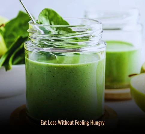 Apple spinach smoothie for weight loss high fiber low calorie smoothie