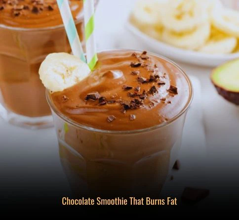 Chocolate protein smoothie for weight loss healthy low calorie dessert smoothie