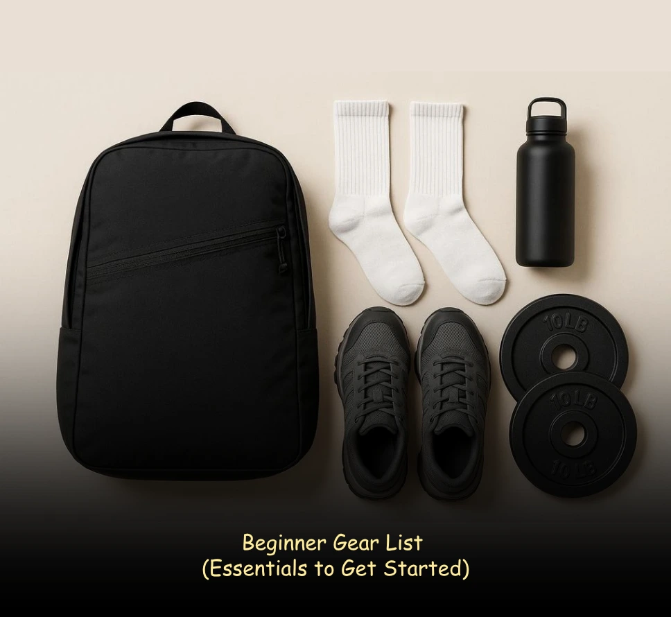 Is Rucking Bad for Your Knees? beginner rucking gear list essentials backpack shoes and weight setup