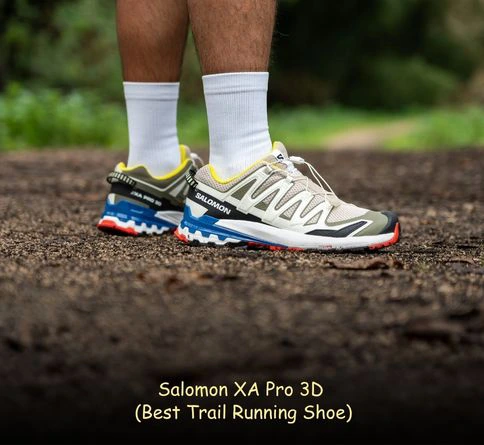 Best Shoes for Rucking Beginners trail running option Salomon XA Pro 3D with strong traction for mixed terrain rucking