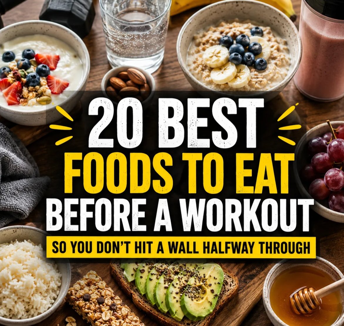 Best Foods to Eat Before a Workout