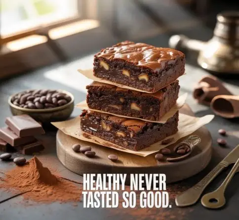 Black bean brownies with rich fudgy chocolate texture, crackly tops, and a healthy high-fiber dessert twist.