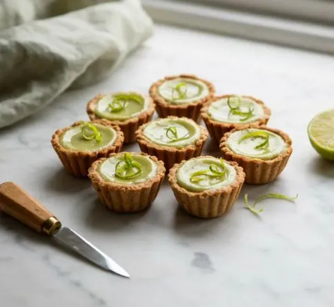 Mini key lime pie bites, an easy no bake summer dessert for kids