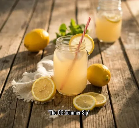 Orange and blueberry infused water, colorful homemade summer drink recipe