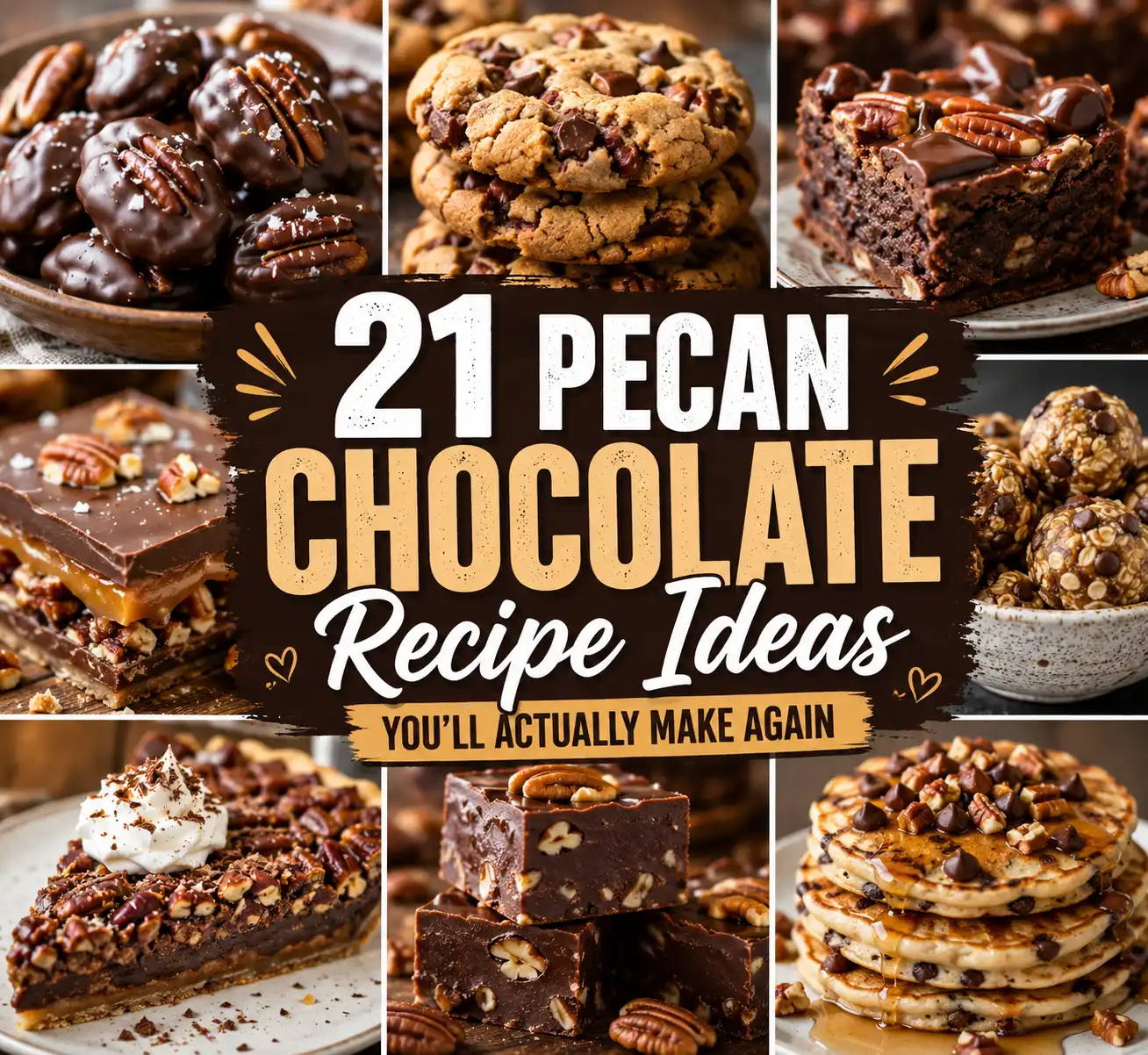 21 Pecan Chocolate Recipe Ideas You'll Actually Make Again