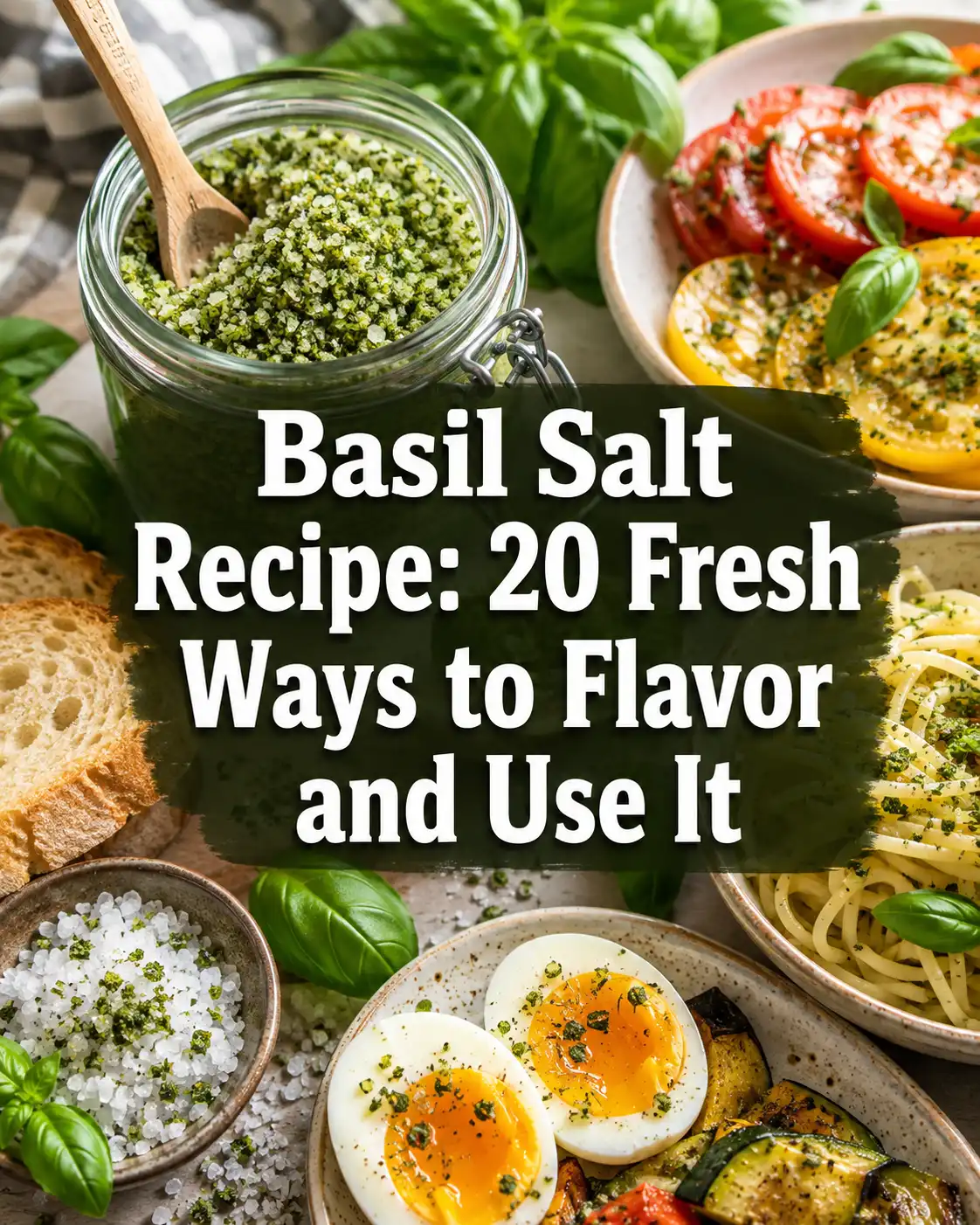 Basil Salt Recipe: 20 Fresh Ways to Flavor and Use It