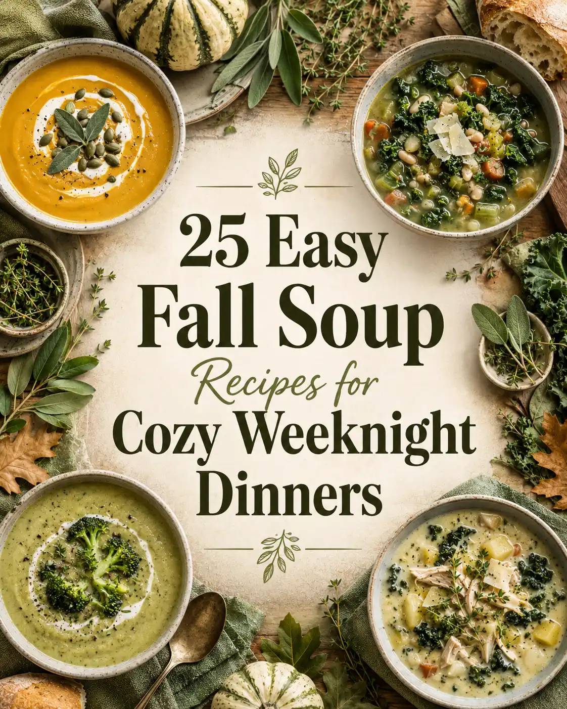 25 Easy Fall Soup Recipes for Cozy, Simple Weeknight Dinners