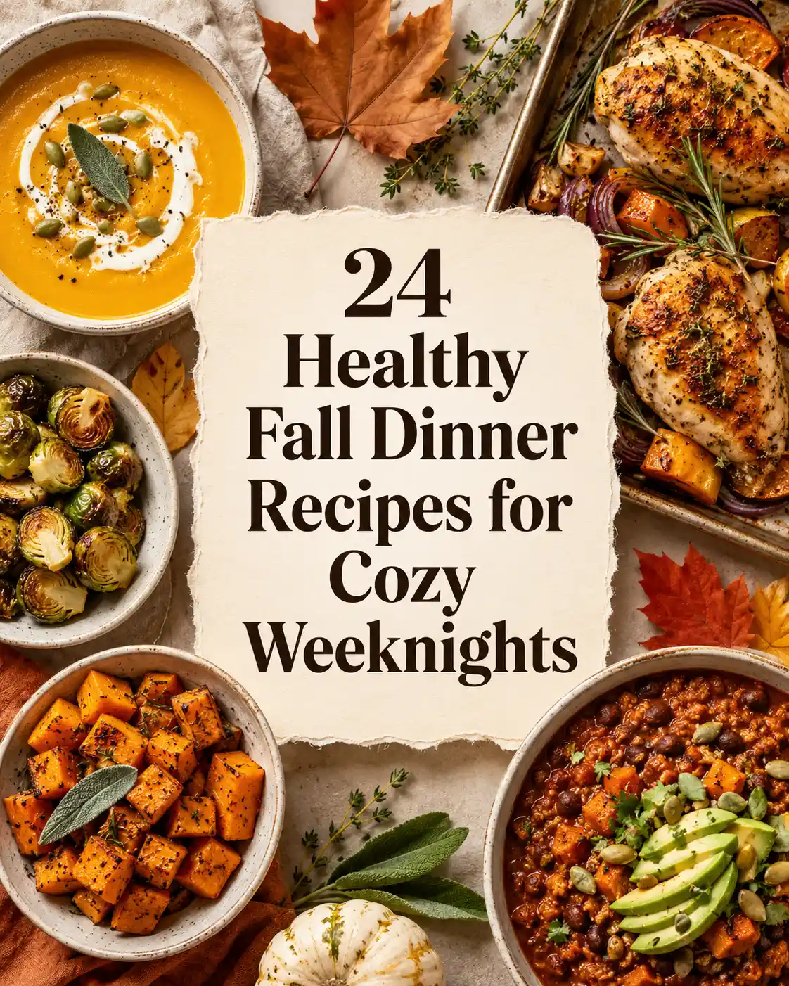 24 Healthy Fall Dinner Recipes for Cozy Weeknights