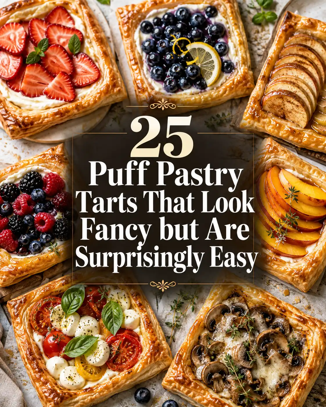 25 Puff Pastry Tarts That Look Fancy but Are Surprisingly Easy